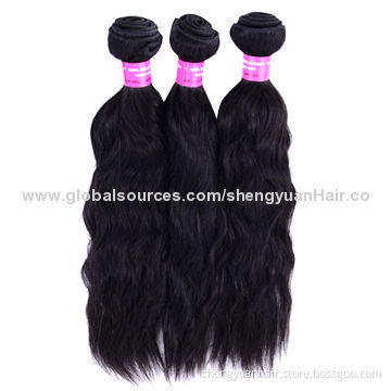Grade 5A Tangle-free, No Shed 100% Malaysian Virgin Hair Weave